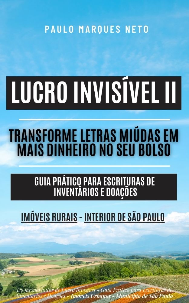 Capa do e-book Lucro Invisível II
